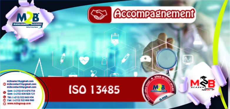Accompagnement a la certification ISO 13485